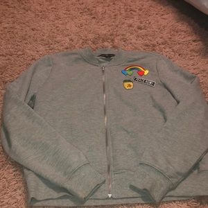 gray juniors jacket!